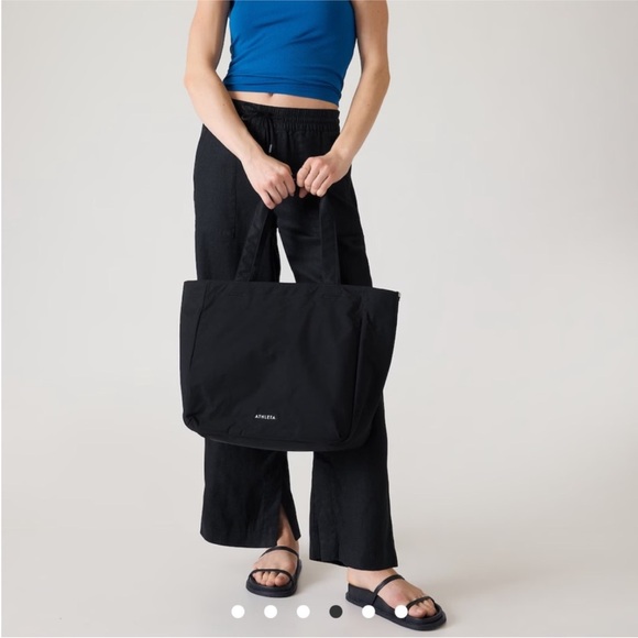 NWT Athleta Retreat Wide Leg Linen Pant - Picture 1 of 3